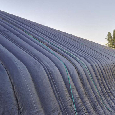 Αυτόματη πλαστική ταινία ηλιακή παθητική θερμοκηπίου υποστήριξη συλλογή βροχερού νερού