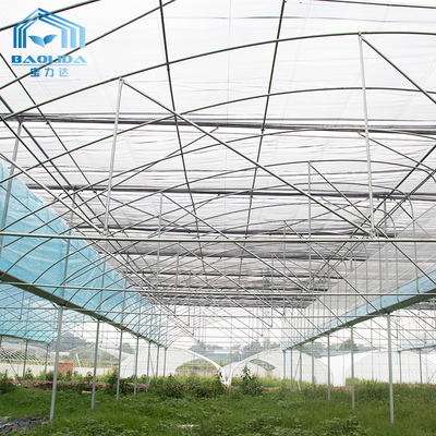 Κιτ θερμοκηπίου φιλμ PE Multi-Span 6m-12m με 10-ετή εγγύηση