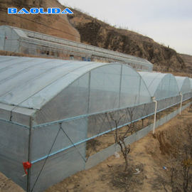 Γεωργικό πλαστικό καλύπτοντας με σεντόνι θερμοκήπιο στο καυτό γαλβανισμένο πλαίσιο χάλυβα